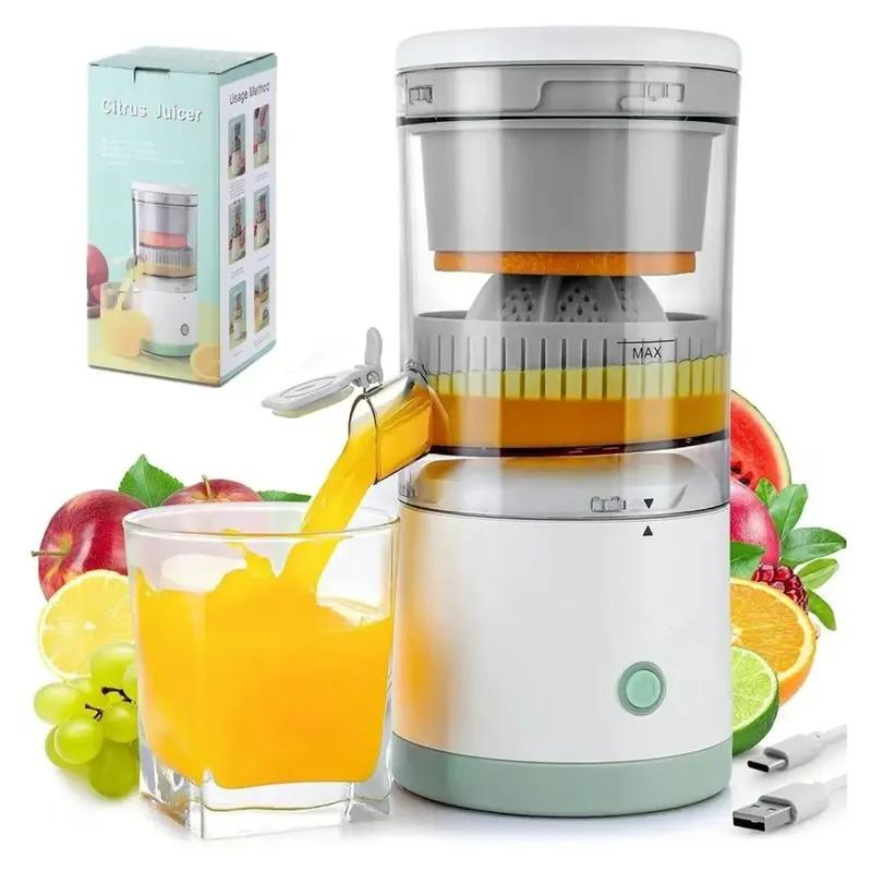 Exprimidor/Extractor Portátil para Naranjas y más, Recargable por USB