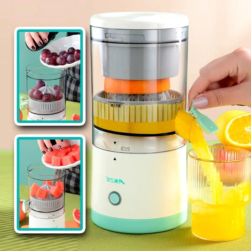 Exprimidor/Extractor Portátil para Naranjas y más, Recargable por USB