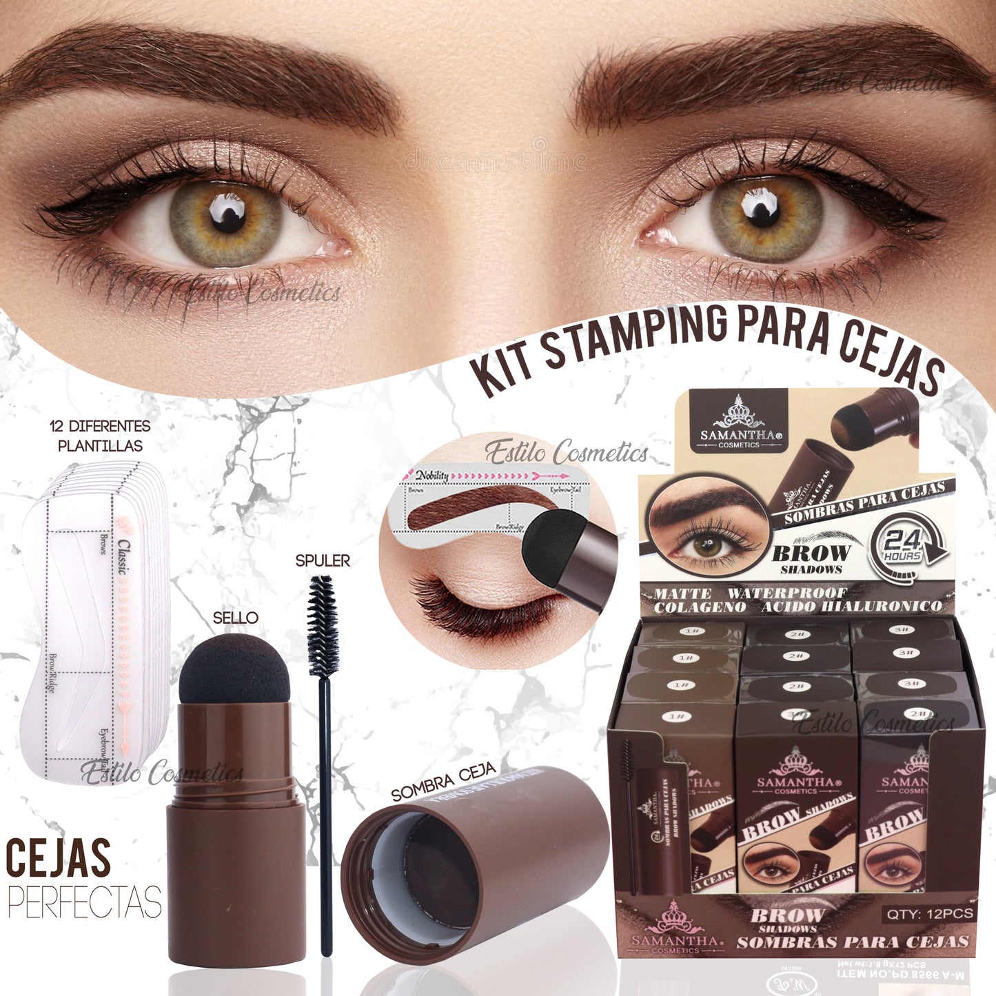 Kit para cejas