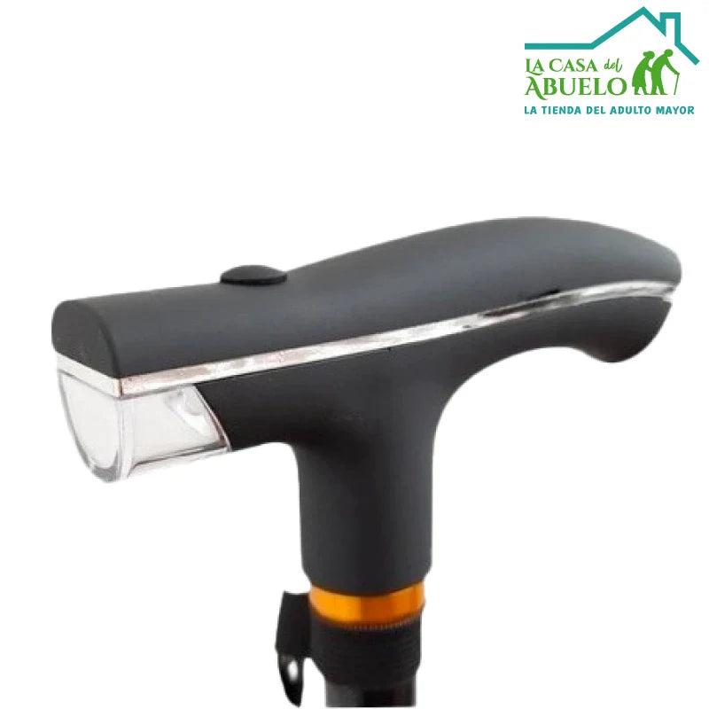 Bastón Ortopédico Plegable + Luz Led