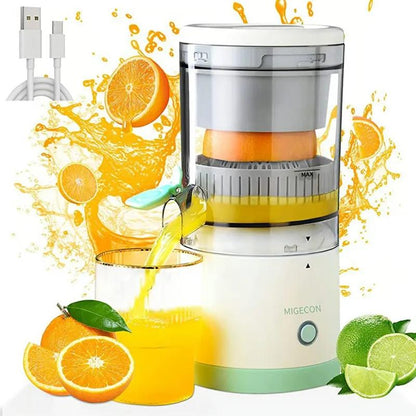 Exprimidor/Extractor Portátil para Naranjas y más, Recargable por USB